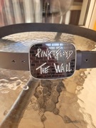Czarny skórzany pasek Pink Floyd The Wall 130 cm