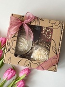 Zestaw prezentowy | świece sojowe i czekolada Karmello