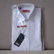 Koszula Willsoor M 39/40 Slim Fit Biała Krótki Rękaw 