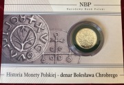 5 złotych Historia monety denar Bolesława Chrobrego Chrobry 2013