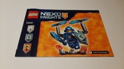 Instrukcja LEGO Nexo Knights 70330 Clay's Falcon Fighter – oryginał (2016)
