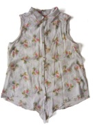 Zara zwiewna kolorowa bluzeczka letnia r 164