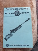 Ksiazeczka do Wiatrówki Steyr Match