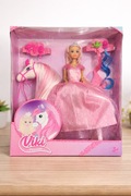 Viki Princess - NOWA lalka z koniem i akcesoriami, 30 cm