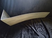 Kultowa metalowa półka IKEA Kirp na książki lub płyty OKAZJA!