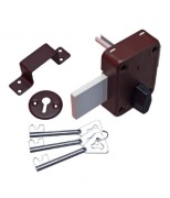 Zamek wieszchni zasuwa Atlas duży klucz Kowal 140