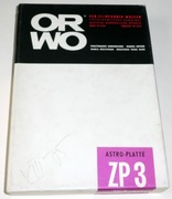 ORWO Astro-Platte ZP3, klisze szklane 13x18 cm, 12 sztuk, 1975 r.