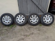 Koła felgi aluminiowe opony zimowe komplet 15"