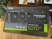 Karta graficzna Asus Prime RTX 5070 Ti 16GB GDDR7, nowa, plomby, GW.