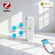 Czujnik ruchu Zigbee 2MQTT 10GHz Radar  pomiar 4 parametrów Typ 3