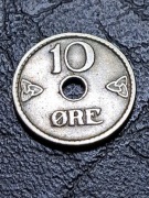 NORWEGIA 10 ORE 1924