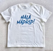 Koszulka t-shirt kibicowska Real Madrid „Hala Madrid y nada mas!” rozm. 140
