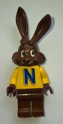 Lego Figurka Quicky the Nesquik Bunny Nestlé Rabbit Królik numer 4051