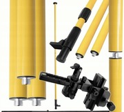 STATYW ROZPOROWY TYCZKA DO LASERA POZIOMICY LASEROWEJ