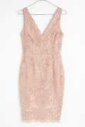Elegancka sukienka z koronką gipiura rozmiar xs 34 Lipsy London