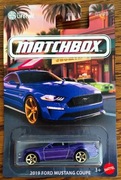 Matchbox 2019 Ford Mustang Coupe CITY Hero 02/05 JCG63 GGF12 1:64 2026