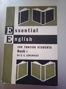 C.E. Eckersley - Essential English for foreign students Book 1