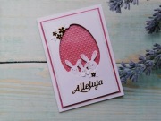 Kartka wielkanocna handmade A6+koperta 1#5