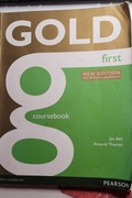 Gold first coursebook B2 new edition PEARSON Bell Thomas