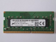 RAM Micron 8GB DDR4 2400MHz PC4-2400T SODIMM MTA8ATF1G64HZ