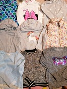 Bluzy i sweterki dziewczęce, kamizelka ocieplana roz 128 FIRMOWE 