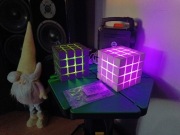 Lampka LED, USB, RGB Kostka Rubika 