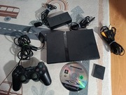 Konsola Sony PlayStation 2 SCPH-77004 Slim - Zestaw
