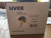 Kask rowerowy UVEX Kid 3 Dirtbike Grey rozmiar 51 - 55cm