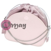 Różowy organizer worek do Obag MOON LIGHT welur róż komin 2 kieszenie OMAY