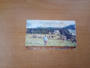 Czekolada Zakopiańska Wawel lata 60 puste opakowanie okładka