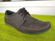 Półbuty męskie POLSKIE buty skórzane szyte 40