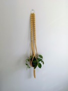 Kwietnik makrama wiszący 120 mocny splot 