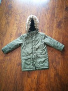 Kurtka dziecięca parka H&m 122