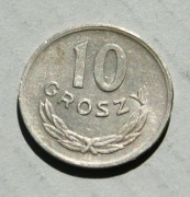 10 groszy 1949  (2) MN miedzionikiel Stan ? 