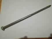 Solidne wkręty konstrukcyjne do więźby, tarasu, drewna - 286x9,5 mm 18 szt.