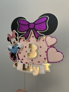 Myszka Minnie Minnie Mouse topper na tort Urodziny