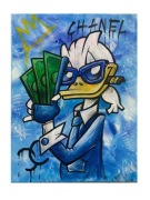 "Donald Duck" - obraz ręcznie malowany
