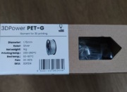Filament PET-G Silver 