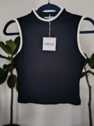 Krótka czarna bluzka / top edited rozm s cena sklepowa 30 euro