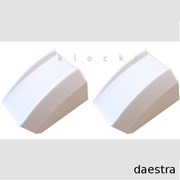 LEGO 30602 SKOS ZAOKRĄGLONY 2 x 2 biały - 2 szt.