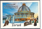 JAN PAWEŁ II - Toruń - Pocztówka - Pomnik Papieża JP II