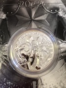 Srebrna moneta 1 oz Ag KNIGHTS OF THE PAST 5 euro MALTA 2022
