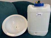 Komplet umywalkowy do kamera przyczep