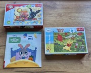 Puzzle Trefl królik Bing 30 Kubuś Puchatek 60 książka Disney