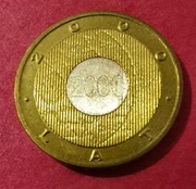 Rok 2000 2 zł z 2000 roku