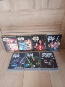 Star Wars gwiezdne wojny DVD zestaw 7 płyt