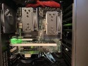 Supermicro X10DRI-T4+ 2x Intel Xeon E5-2696 v4  (44 rdzenie 88 wątków)
