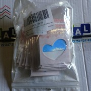 Zestaw świątecznych naklejek na paznokcie marki Lurrose.