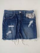 H&M młodzieżowa spódniczka jeans r 152