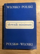 Słownik minimum włosko-polski polsko-włoski